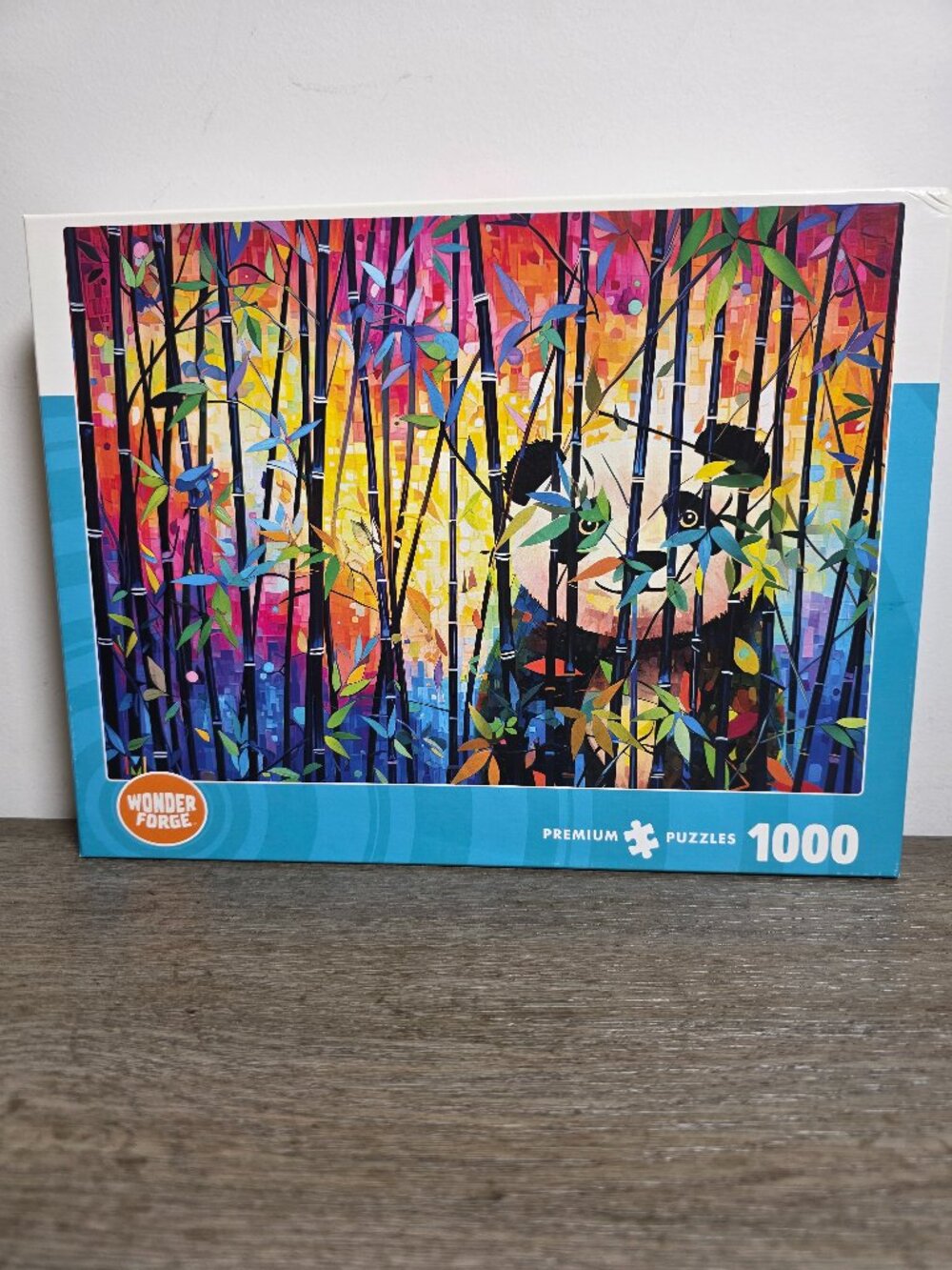 Peekaboo Panda - 1000 Piece Jigsaw Puzzle by Wonder Forge NEW and Factory Sealed